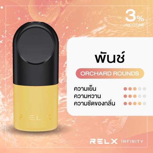 RELX Infinity Pod Pro Orchard Rounds