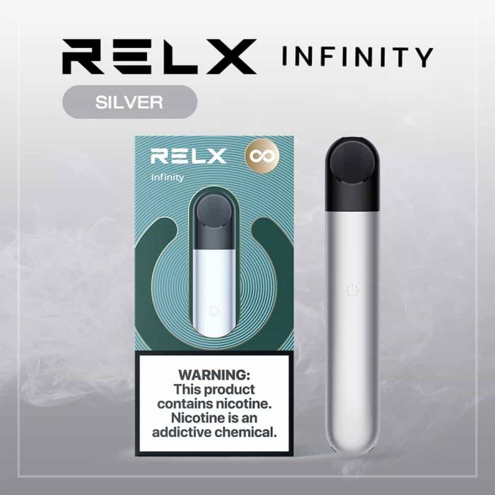 RELX Infinity Single Device Silver